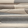 Tapis moderne design gris et beige Funny Vente