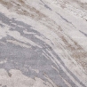 Tapis design gris et beige Nevada pour chambre à coucher Vente