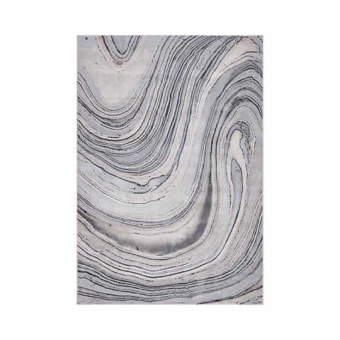 Tapis de chambre gris Nevada Promotion