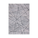 Tapis gris moderne pour salon Nevada Promotion