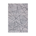 Tapis gris moderne pour salon Nevada Promotion