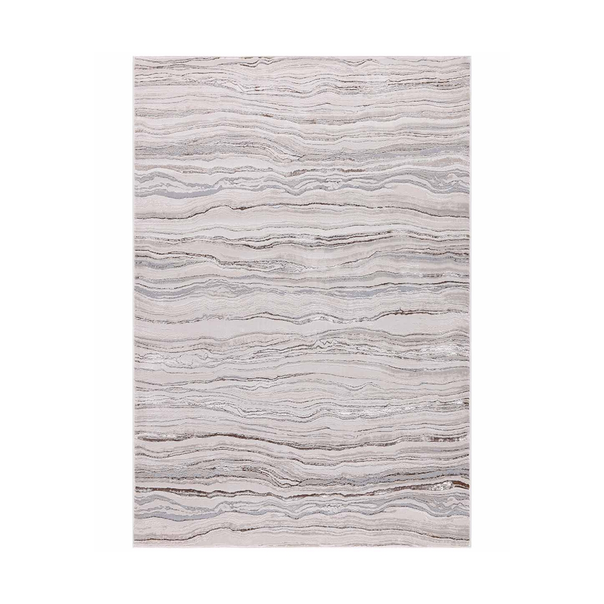Tapis de salon moderne design beige Nevada Promotion Tapis de salon moderne design beige Nevada Promotion