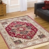 Tapis persan rouge pour salon Rubine Vente