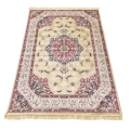 Tapis persan doré pour salon Rubine Promotion