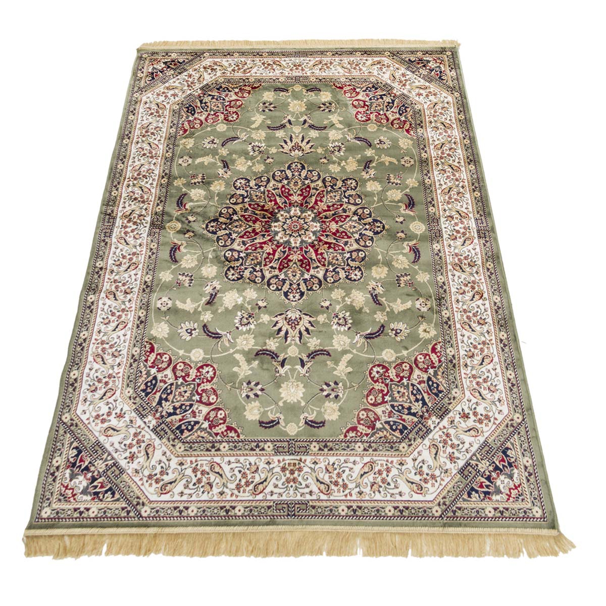 Tapis vert style persan Rubine Promotion