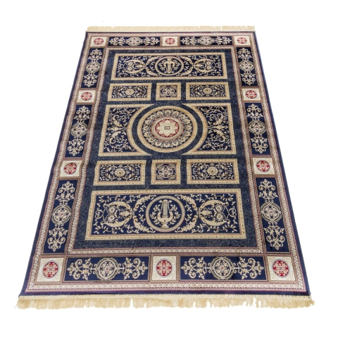 Tapis de salon persan bleu Rubine Promotion