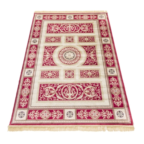 Tapis de salon style persan rouge Rubine Promotion