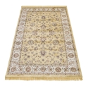Tapis style persan pour salon couleur or Rubine Promotion