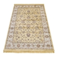 Tapis style persan pour salon couleur or Rubine Promotion