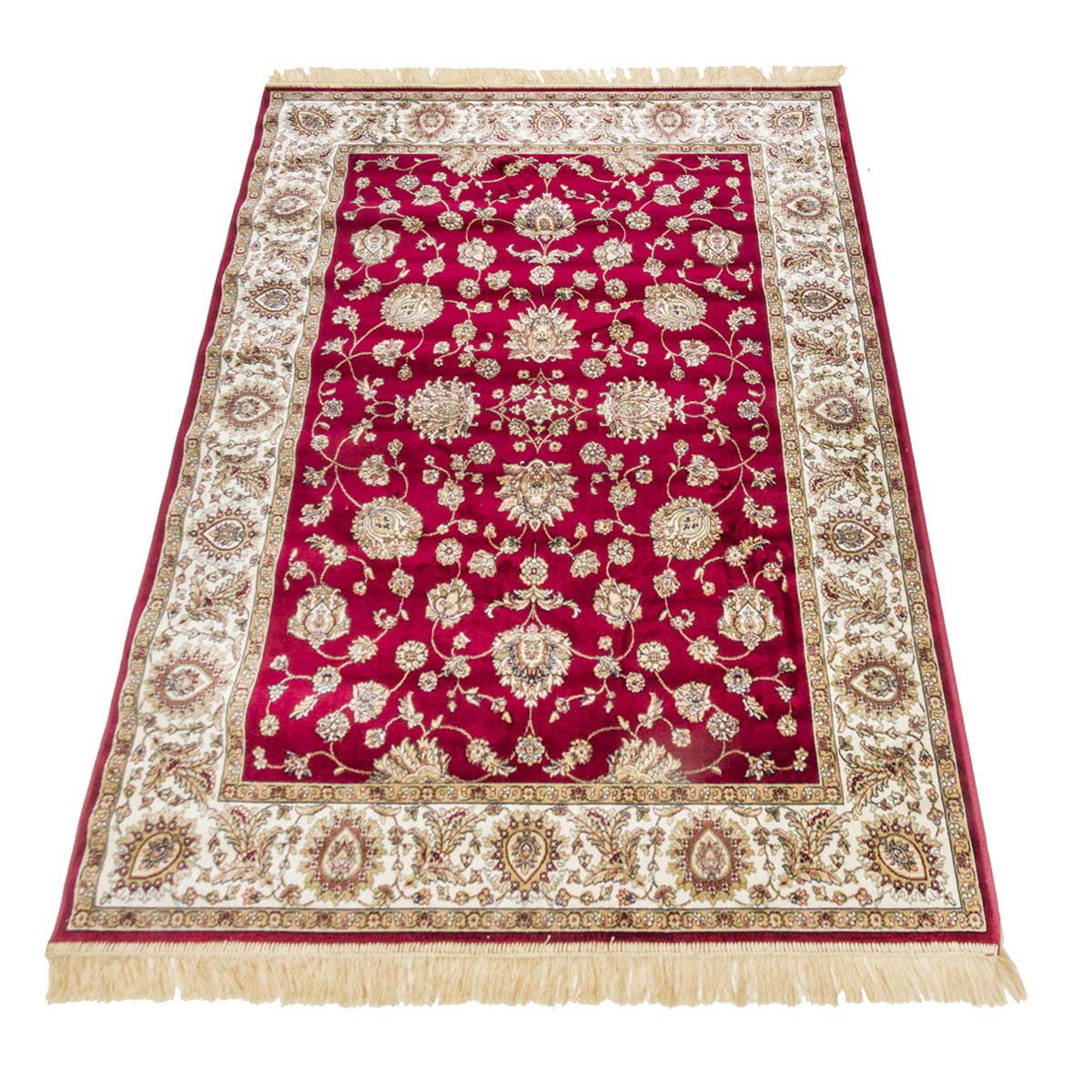 Tapis rouge salon persan Rubine Promotion Tapis rouge salon persan Rubine Promotion