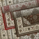 Tapis de salon oriental persan gris Tabriz Vente