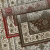 Tapis de salon oriental persan gris Tabriz Vente