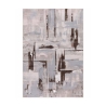 Tapis marron pour chambre et salon Nevada Promotion