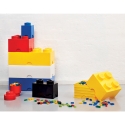 Ensemble de 4 boîtes de rangement blanc bleu rouge jaune LEGO Storage Brick Multi Pack Offre