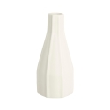 Vase en porcelaine pour fleurs et plantes design moderne blanc Atena Promotion
