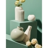 Vase en porcelaine pour fleurs et plantes design moderne blanc Atena Remises