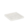 Plateau décoratif carré en marbre pour intérieur 20x20 Kandy Promotion