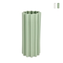 Grand vase en grès pour plantes et fleurs, usage intérieur et extérieur, modèle Holaf Promotion