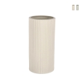 Pot de fleurs d'intérieur en porcelaine cylindre Ø12,5x26cm Vivy L Promotion