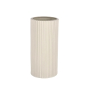 Pot de fleurs d'intérieur en porcelaine cylindre Ø12,5x26cm Vivy L Offre