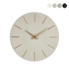 Horloge murale aiguilles dorées design minimaliste rond 40cm Timeline Choix