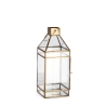 Lanterne en métal pour bougies d'intérieur 16x16x42cm Siwan Vente