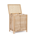 Panier à linge en bambou avec 2 sacs amovibles 50x60cm Cayden Vente