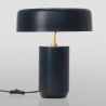 Lampe de bureau vintage en métal bleu Kaithal Vente