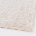 Tapis de salon moderne rectangulaire beige crème 200x290cm Tania Vente