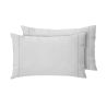 Parure de housse de couette pour lit double avec taie en coton Toronto 