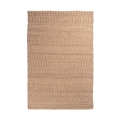 Tapis de salon en jute et coton fait main 200x300 Ruanda Promotion