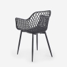 Chaise de cuisine moderne design en polypropylène avec accoudoirs Vetra Offre