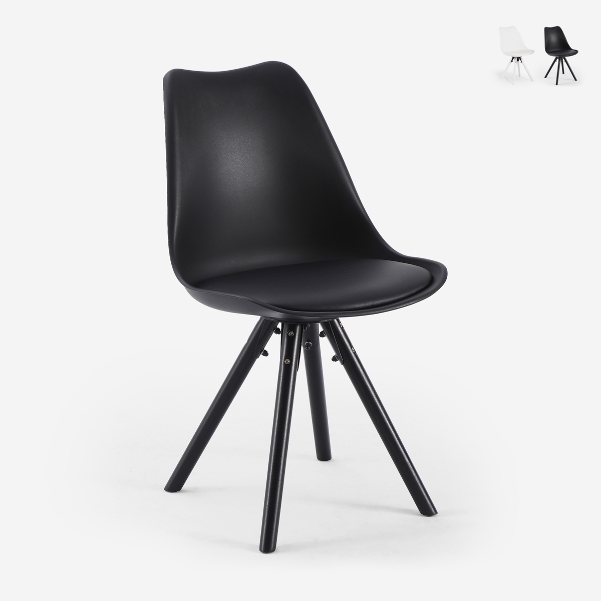 Chaise moderne pour salle à manger et cuisine style nordique Dorva Promotion Chaise moderne pour salle à manger et cuisine style nordique Dorva Promotion