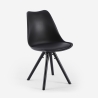 Chaise moderne pour salle à manger et cuisine style nordique Dorva Réductions