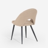 Chaise design élégante rembourrée pour cuisine et salle à manger Jarla Vente