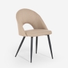 Chaise design élégante rembourrée pour cuisine et salle à manger Jarla Choix
