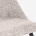 Chaise moderne en chenille pour cuisine salon salle à manger Lotur Choix