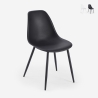 Chaise élégante en polypropylène pour cuisine et salle à manger Lusar Promotion