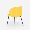 Chaise rembourrée élégante en tissu pour cuisine et salle à manger Kasva Offre