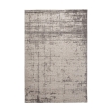 Tapis de salon moderne 200x290cm gris en chenille et polyester Yuno Promotion