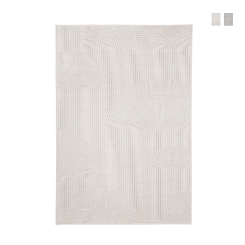 Tapis salon chambre à coucher en viscose et chenille 160x230cm Klab Promotion