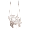 Fauteuil suspendu hamac de jardin avec coussin 88x130cm Javier Caractéristiques