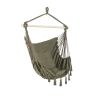 Fauteuil hamac de jardin en tissu avec coussin 100x130cm Juan Choix