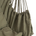 Fauteuil hamac de jardin en tissu avec coussin 100x130cm Juan Vente
