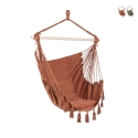 Fauteuil hamac de jardin en tissu avec coussin 100x130cm Juan Offre