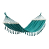 Hamac de jardin style bohème chic en coton et bois 200x100cm Juan Caractéristiques