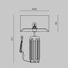 Lampe de table design Maytoni Muse 