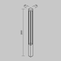 Lampe d'extérieur moderne Maytoni Elbe Choix