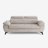 Canapé 3 places moderne design avec appuie-tête réglable Kira Choix