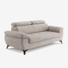 Canapé 3 places moderne design avec appuie-tête réglable Kira Caractéristiques
